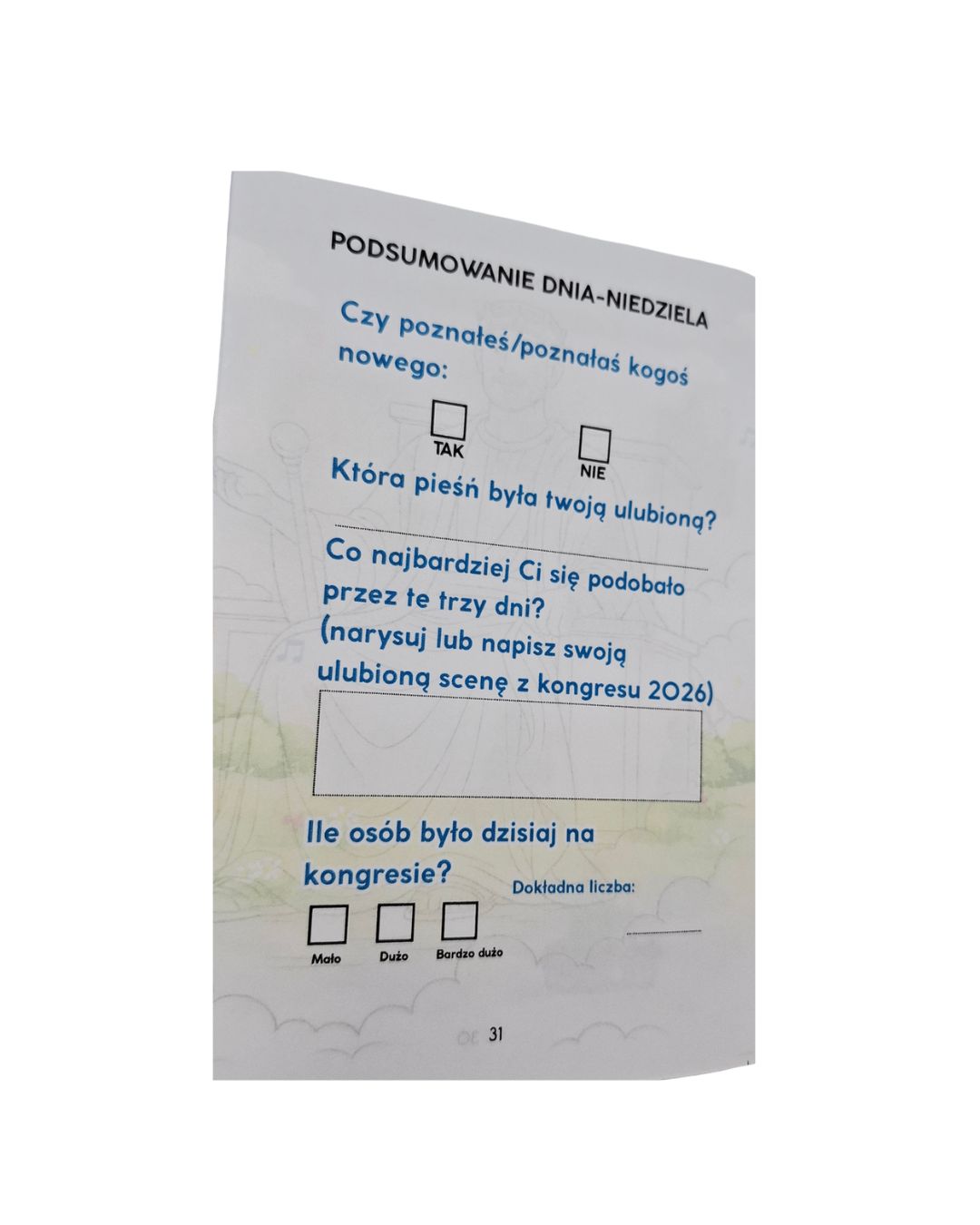 notes, notatnik JW, Kolorowanka JW dla dzieci na kongres Świadków Jehowy Szczeście bez końca